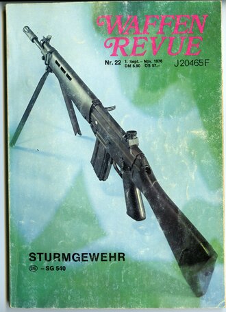 Waffen Revue Nr. 22, Sturmgewehr SG 540, gebraucht, 160...
