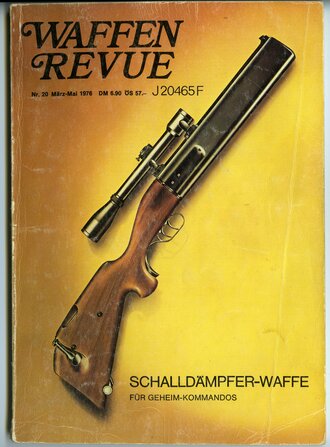 Waffen Revue Nr. 20, Schalldämpfer-Waffe für...