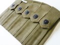 U.S. Army WWII, pouch magazine, Thompson, khaki, NOS