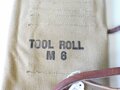 U.S. Army WWII, tool roll M6, NOS