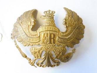Preussen, Emblem für die Pickelhaube aus Messing