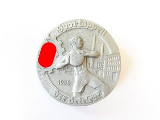 Kunstsstoffabzeichen " Sportappell der Betriebe 1938"