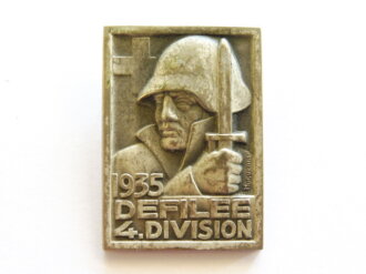 Schweiz, Abzeichen 1935 Defilee 4. Division