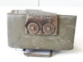 Österreich 1.Weltkrieg, Patronentasche für M95 Gewehr aus Blech, Originallack, ungereinigtes Stück, selten