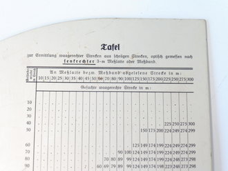 Streckenzugtafel A Wehrmacht, Aluminium, Hersteller lyt43