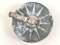 "Evola Duftspender" aus Luftschutz Gasmaskenfilter, Nachkriegsfertigung "Schwerter zu Pflugscharen"