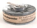 "Evola Duftspender" aus Luftschutz Gasmaskenfilter, Nachkriegsfertigung "Schwerter zu Pflugscharen"
