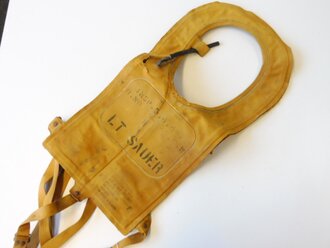 U.S. Army Air Forces WWII, life preserver Type B-4 ?, 1943 dated, Named