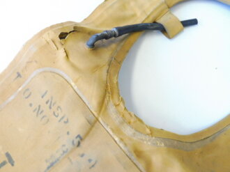 U.S. Army Air Forces WWII, life preserver Type B-4 ?, 1943 dated, Named