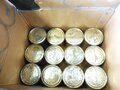 U.S. 8/1944 dated Original box with 24 cans " Corn "