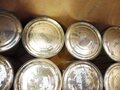 U.S. 8/1944 dated Original box with 24 cans " Corn "