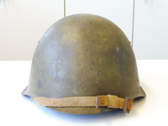 Russland 2. Weltkrieg, Stahlhelm SSH40 mit Innenfutter M36, ungereinigter Fundzustand