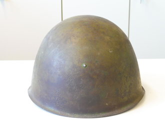 Russland 2. Weltkrieg, Stahlhelm SSH40 mit Innenfutter M36, ungereinigter Fundzustand