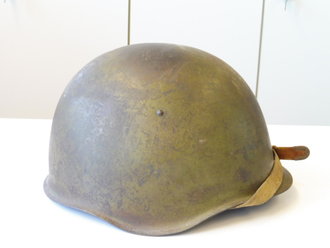 Russland 2. Weltkrieg, Stahlhelm SSH40 mit Innenfutter M36, ungereinigter Fundzustand