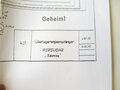 REPRODUKTION, Beschreibung des Funkmeßbeobachtungsgerätes Fu MB 4 (Samos), Maße A4, 22 Seiten + Anlagen