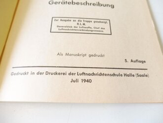 REPRODUKTION, Hilfsblätter für den Unterricht H1/3, T5, U5, U5a, Stromquellen des 5 Watt-Senders, Gerätebeschreibung, Maße A5, 15 Seiten + Anlagen