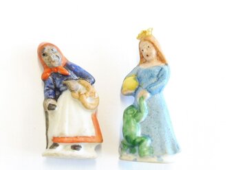 Winterhilfswerk,  2 Märchenfiguren Porzellan