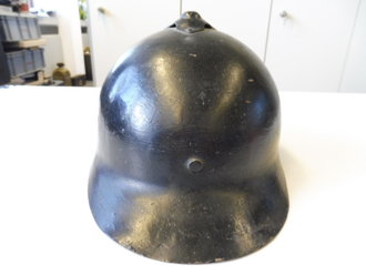 Finnland, Stahlhelm Sohlberg M17, überlackiert