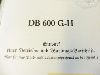 LDv. 510a " DB 600 G-H " Entwurf einer...