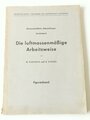 Reichsamt für Wetterdienst ( Luftwaffe ) " Die luftmassenmäßige Arbeitsweise, Figuren- und Textband DIN A4