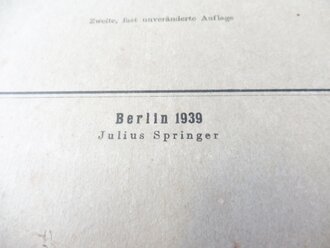 Reichsamt für Wetterdienst " Anleitung für die Beobachter an den Wetterbeobachtungsstellen des Reichswetterdienstes" Berlin 1939, DIN A4