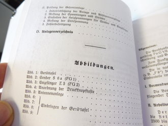 KOPIE der L.Dv.846a " Fi 156" Entwurf einer Beschreibung, Bedienungs-, Wartungs und Prüfvorschrift der Bordfunkanlage, Berlin 1940