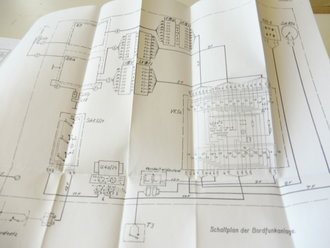 KOPIE der L.Dv.846a " Fi 156" Entwurf einer Beschreibung, Bedienungs-, Wartungs und Prüfvorschrift der Bordfunkanlage, Berlin 1940