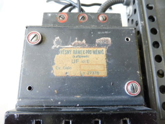 Luftwaffe Umformer Fußplatte für U10/E. Originallack
