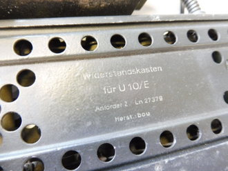 Luftwaffe Umformer Fußplatte für U10/E. Originallack