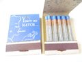 U.S. WWII, Matches VD, 1 piece out of the original box