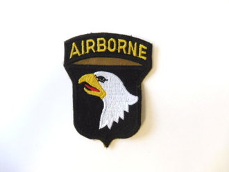 101st Airborne (red tongue) patch, At the Front