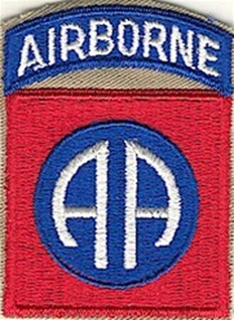 82nd Airborne Division Patch, At the Front