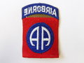 82nd Airborne Division Patch, At the Front
