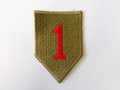 1st Infantry Division Patch, At the Front