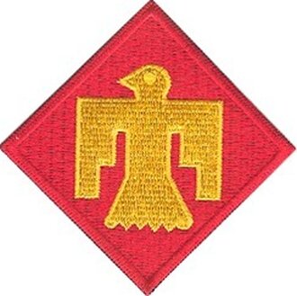 45th Infantry Division Patch, At the Front