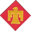 45th Infantry Division Patch, At the Front