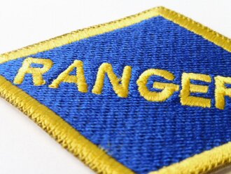 Ranger Lozenge Patch, At the Front