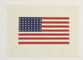 Arm Identification Flag (muslin), At the Front
