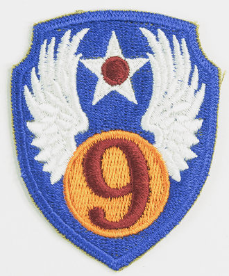 9th Air Force Sleeve Patch, At the Front