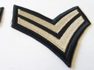 Corporal Rayon Rank Chevrons (pair), At the Front