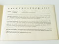 Hauptbesteck 1939 , Lagerzeichnungen ( Abbildungen ) und Behandlungsvorschriften