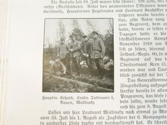 Infanterie Regiment 126 im Weltkrieg. Z. T. leicht stockfleckig, komplett