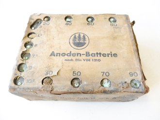 Anoden Batterie Wehrmacht, gehört unter anderem in den Zubehörtornister zum Torn.E.b