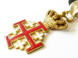 Orden der rechtgläubigen Ritter von heiligen Grab, Halskreuz in gutem Zustand