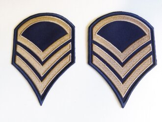 Staff Sergeant Rayon Rank Chevrons (pair), At the Front