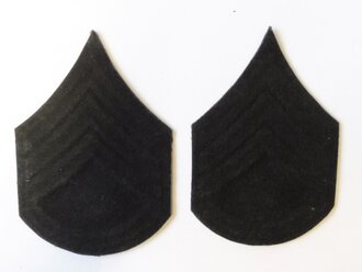 Staff Sergeant Rayon Rank Chevrons (pair), At the Front