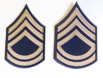 Technical Sergeant Rayon Rank Chevrons (pair), At the Front