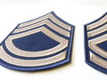 Technical Sergeant Rayon Rank Chevrons (pair), At the Front