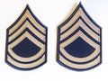 Technical Sergeant Rayon Rank Chevrons (pair), At the Front