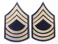 Master Sergeant Rayon Rank Chevrons (pair), At the Front